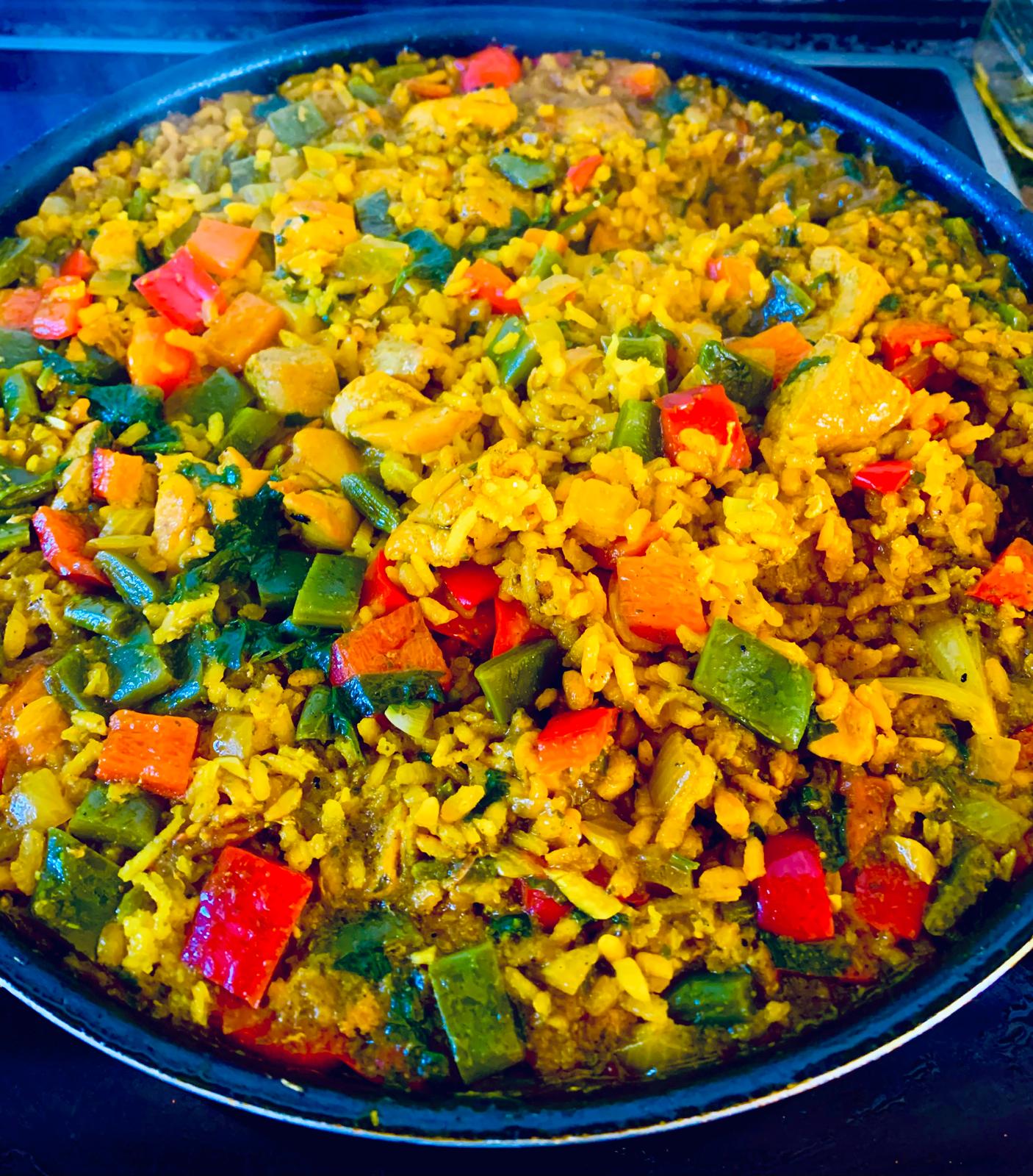 Meat Paella